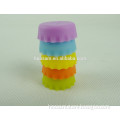 Candy colors Eco-friendly Silicone Beer Saver Reusable Bottle Cap,Custom Beer Saver
